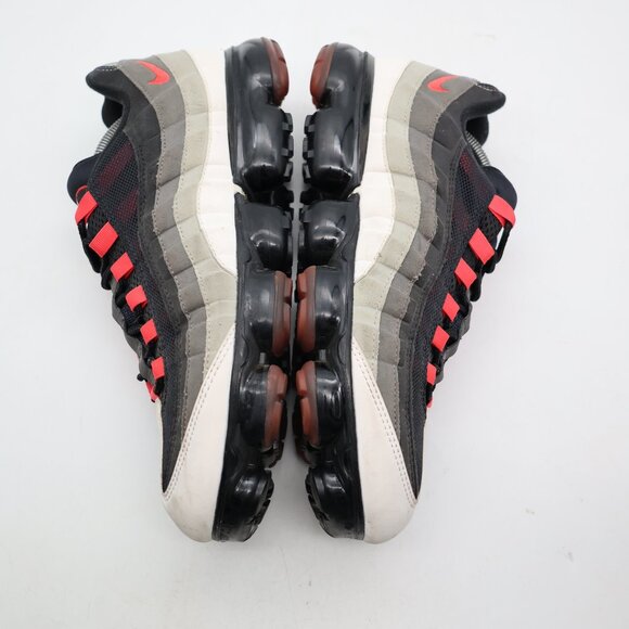 Nike Air VaporMax 95 Hot Red Pewter Granite Men\'s Size 11 Sneakers  AJ7292-101 main image 10
